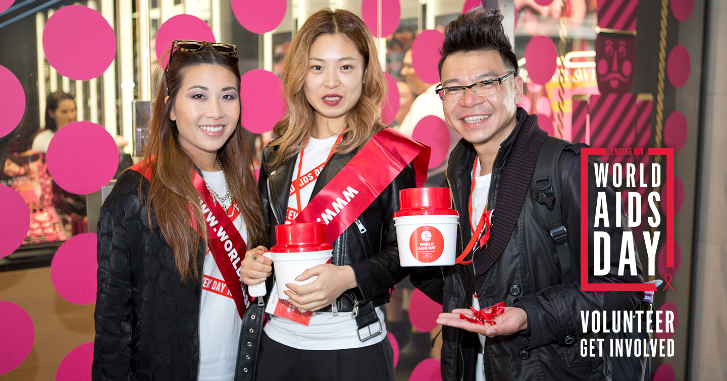 Team Event Volunteering: World AIDS Day street appeal-Wellington