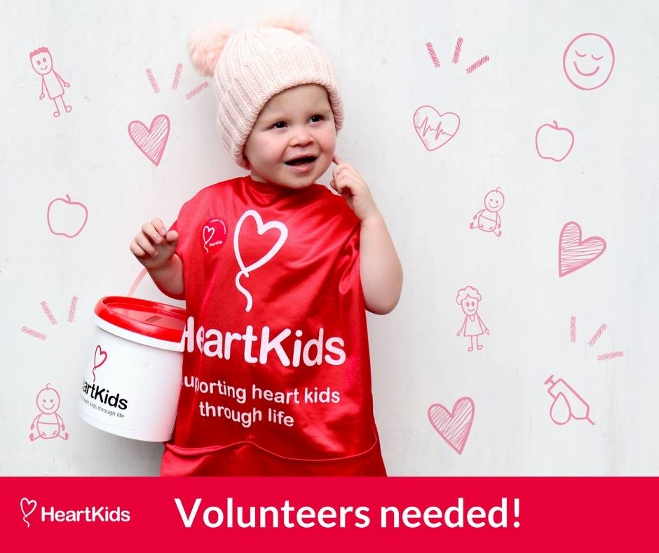 Heart Kids volunteer roster sheet